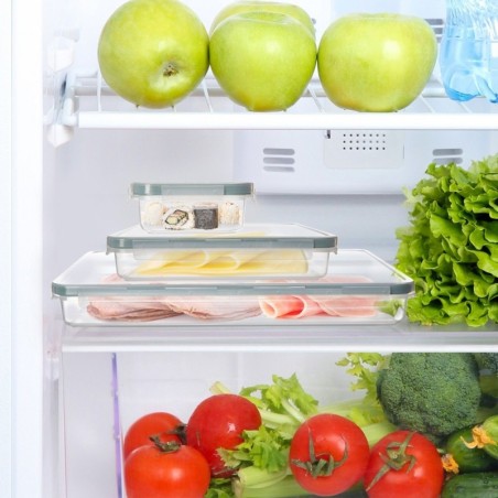 Toidunõu kaane ja tihendiga 1,5 l