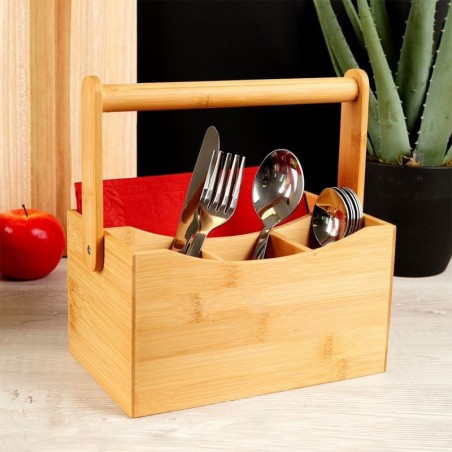 Puidust söögiriistade, kastme- ja maitseainealus