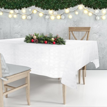 Plekikindel laudlina valge 220x150 cm