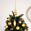 Purunemiskindlad jõulukuuse ehted, kuld, 19 tk. | FreshDesign.ee