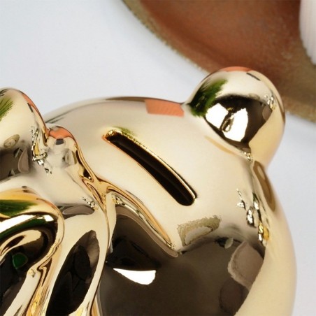 Keraamiline hoiukassa, kuldne peegel, 18x10,5 cm | FreshDesign.ee