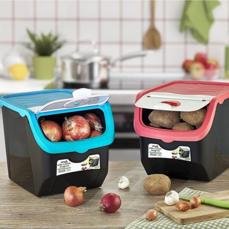 Roosa kaanega köögivilja- ja puuviljanõu 12 l | FreshDesign.ee