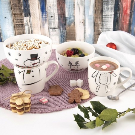 Laste portselanist kruus kausiga, 2 osaline