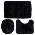 Komplekt - 3 musta vannitoamatti | FreshDesign.ee