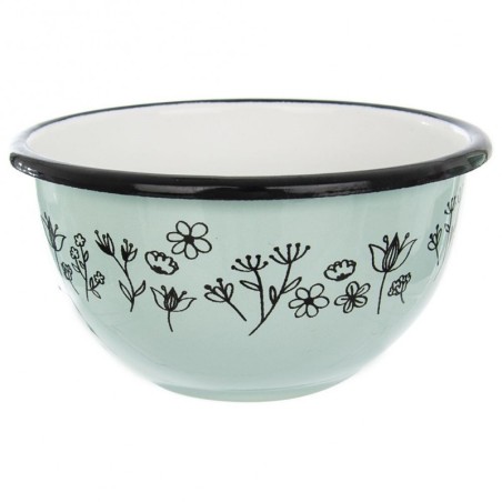 LOUKA roheline emailitud kauss 12 cm, 500 ml | FreshDesign.ee