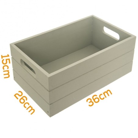 Puidust hoiukast 36x26x15 cm, münt | FreshDesign.ee