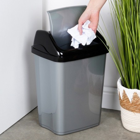 Plastikust prügikast hall 16 l | FreshDesign.ee