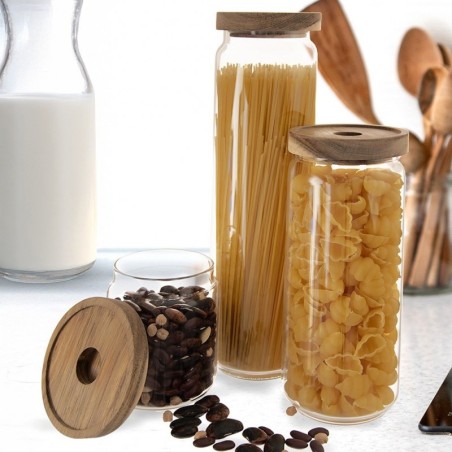 Klaasnõu kaane ja tihendiga 1,85 l