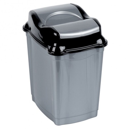 Plastikust prügikast hall 9 l | FreshDesign.ee