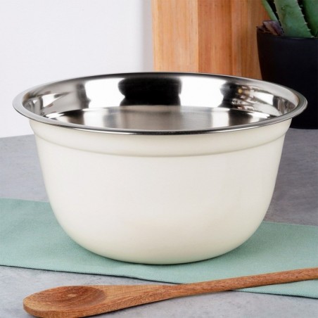 Valge terasest köögikauss 26 cm, 4,2 l