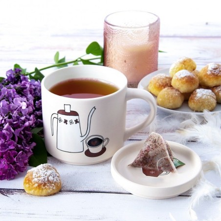 Kaanega kruus, portselan, 420 ml