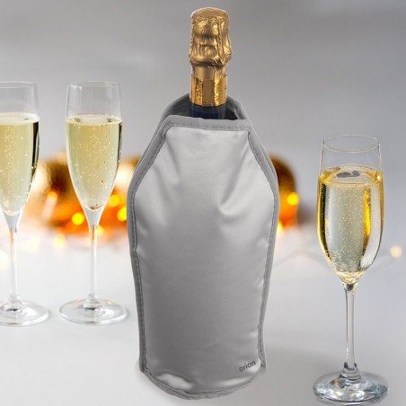 Jahutus pudeli kate hõbedane