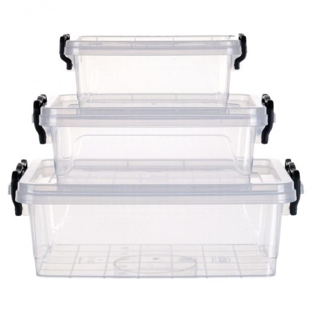 Kaanega toidunõud 0,6/1,2/2 l 3 tk.