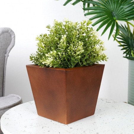 Metallist lillepoti kate 15 cm