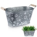 Metallist lillepoti kate, lilled, 29,5 cm | FreshDesign.ee