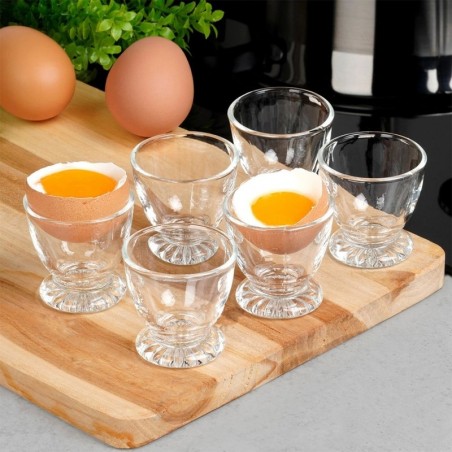 Klaasist munajalg, 6 tk.