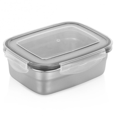 Terasest toidunõu kaane ja tihendiga 500 ml | FreshDesign.ee