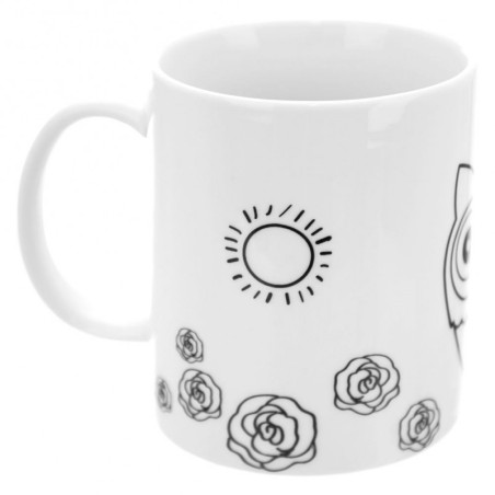 Maalitops värvidega, portselan, öökull, 330 ml | FreshDesign.ee