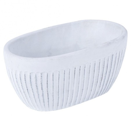 Keraamiline lillepott valge 20x11 cm | FreshDesign.ee