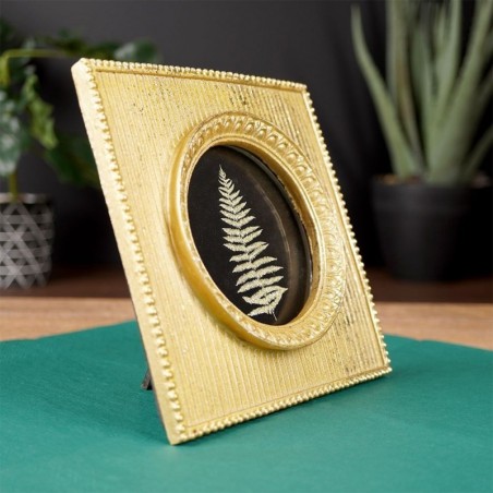 Kuldne pildiraam 10x10 cm