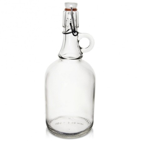 Klambriga klaaspudel 1 l | FreshDesign.ee