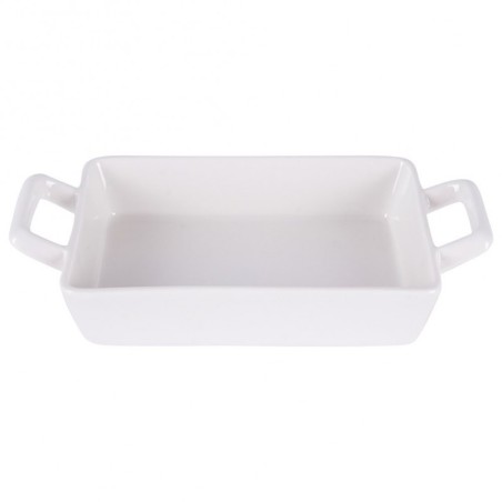 Valgest portselanist ahjunõu 20x10x4 cm, 300 ml | FreshDesign.ee