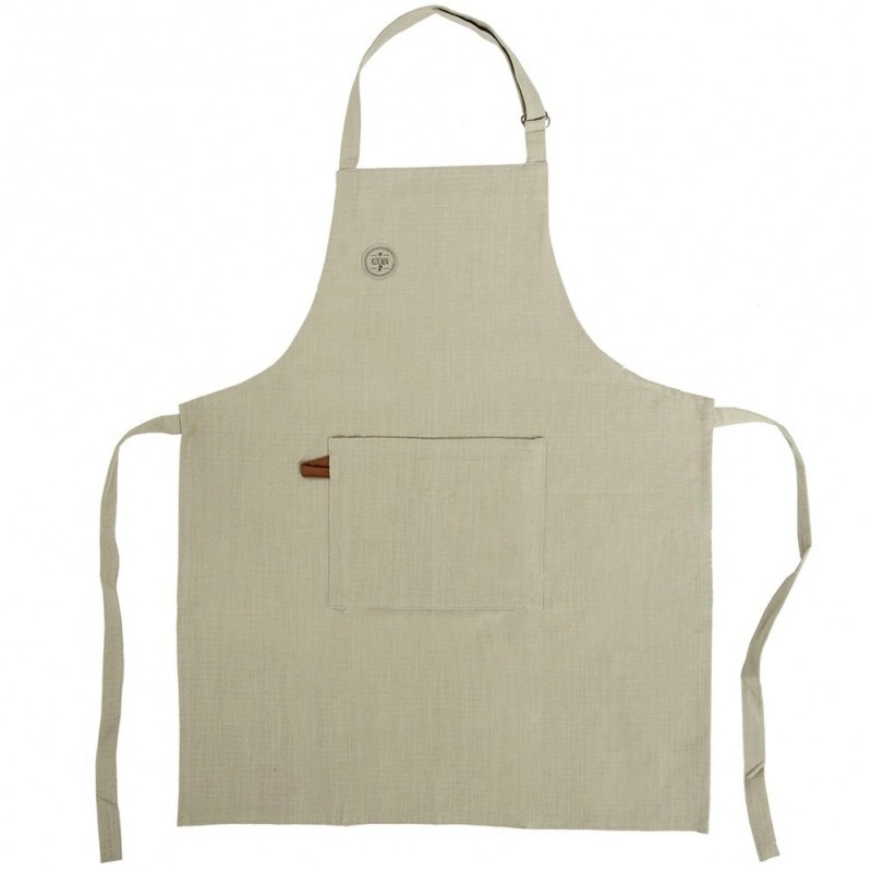 Roheline kinnine puuvillane köögipõll ROHEKAS | FreshDesign.ee