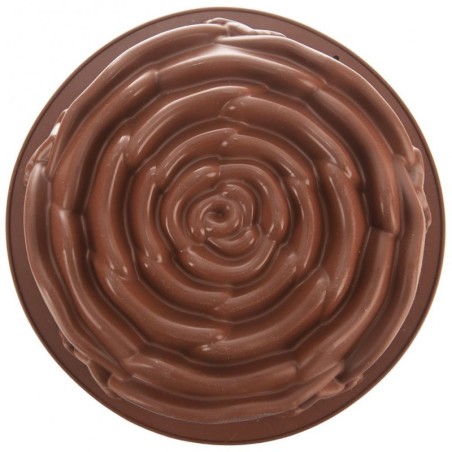 Silikoonist koogivorm, roos pruun, 25 cm | FreshDesign.ee