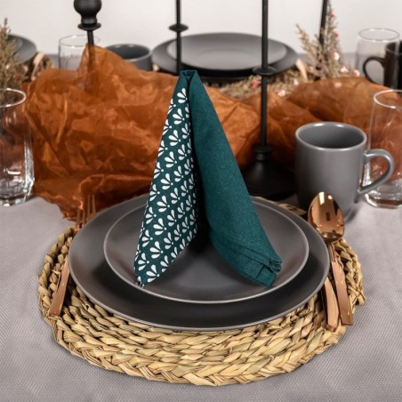 Õhtusöögitaldrik keraamiline hall ALFA 27,5 cm