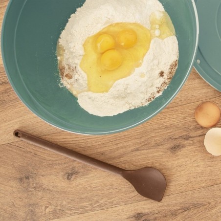 Silikoonist köögilabidas pruun 28 cm