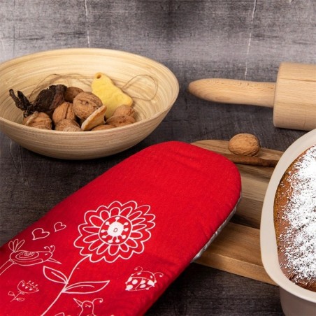 Teflon ahjukinnas, punane, 25,5 cm