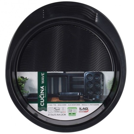 Ümmargune alumiiniumist küpsetusvorm 27,5x25,5 cm