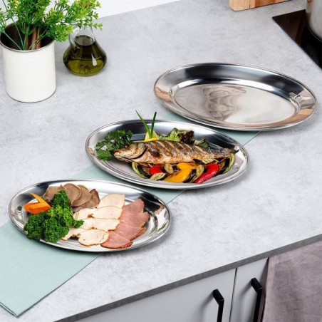 Ovaalne teraskandik 3 tk.