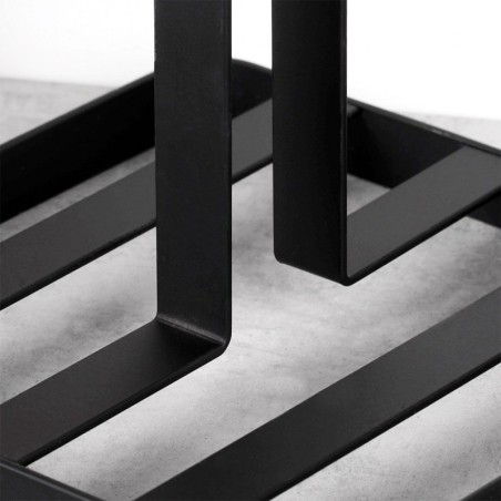 Köögipaberi hoidja metallist must MISTY 32,5 cm | FreshDesign.ee