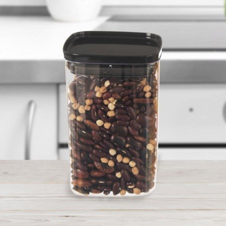 Mahuti kaane ja tihendiga, kandiline, 1,4 l