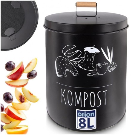 Köögikomposter süsinikfiltriga, metall, mu... | FreshDesign.ee