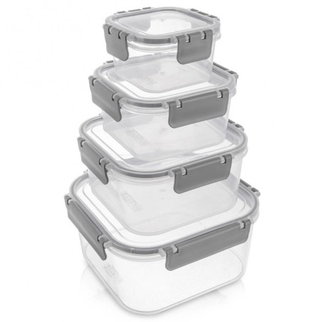 Toidunõud kaane ja tihendiga, 4 tk. | FreshDesign.ee