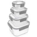 Toidunõud kaane ja tihendiga, 4 tk. | FreshDesign.ee