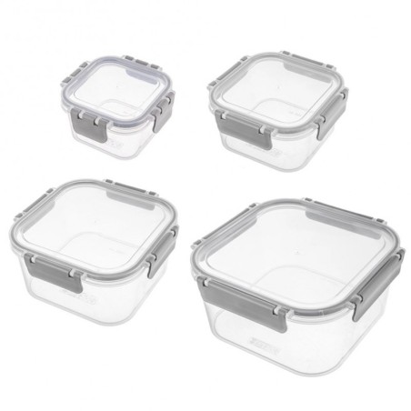 Toidunõud kaane ja tihendiga, 4 tk. | FreshDesign.ee