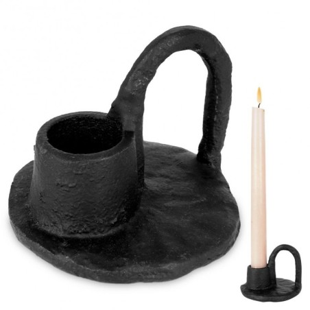 Alumiiniumist küünlajalg must 8x6,5 cm | FreshDesign.ee