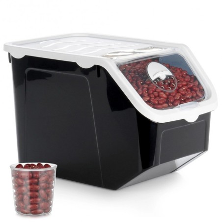 Must kaanega köögivilja- ja puuviljamahuti... | FreshDesign.ee