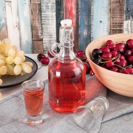 Klambriga klaaspudel 500 ml