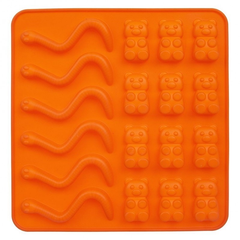 Oranž silikoon-želee vorm | FreshDesign.ee