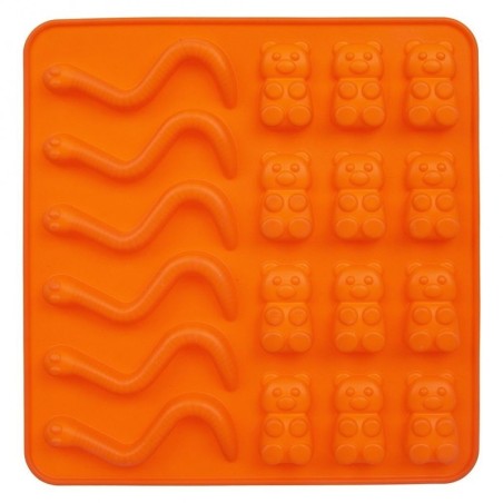 Oranž silikoon-želee vorm | FreshDesign.ee