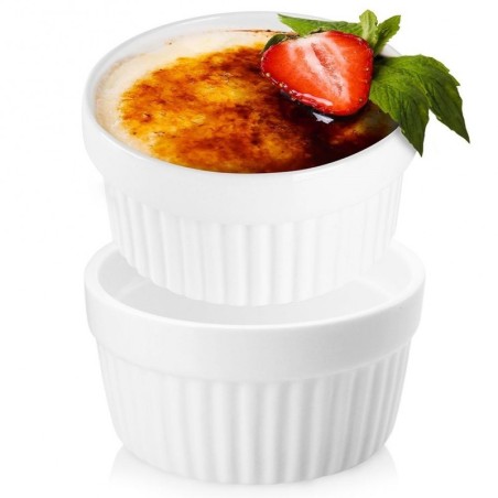 Keraamilised küpsetusnõud valged 9,5 cm, 1... | FreshDesign.ee