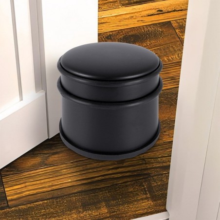 Uksestopper terasest must 9 cm