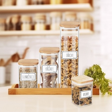 Kaane ja tihendiga säilituspurk klaasist 320 ml