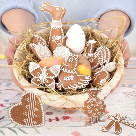 Terasest küpsisevormid bunny butterfly lam... | FreshDesign.ee