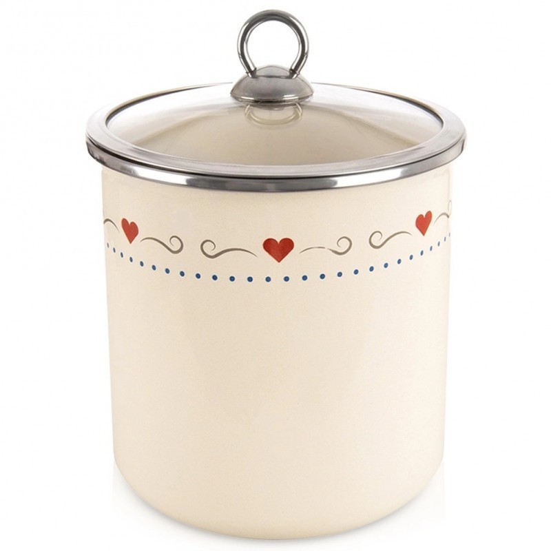 Klaaskaanega emailitud toidunõu TONCA 1, 4... | FreshDesign.ee