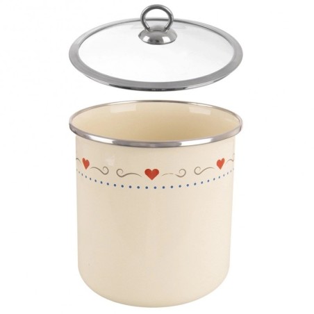 Klaaskaanega emailitud toidunõu TONCA 1, 4... | FreshDesign.ee